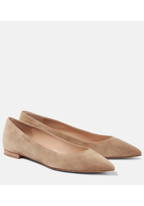 Gianvito Rossi Gianvito suede ballet flats