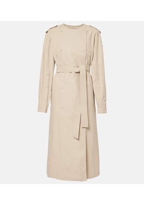 Moncler Gourdon cotton-blend trench coat