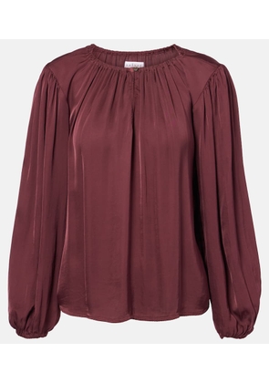 Velvet Riona satin blouse