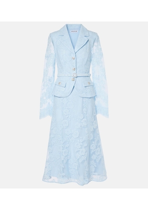 Self-Portrait Lace midi dress