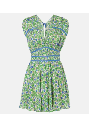 Poupette St Barth Sasha printed minidress