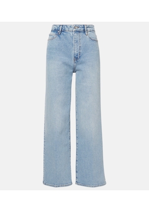 Frame The Wide high-rise wide-leg jeans