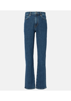 Frame The Ruler high-rise straight jeans