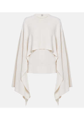 Toteme Knitted silk cape