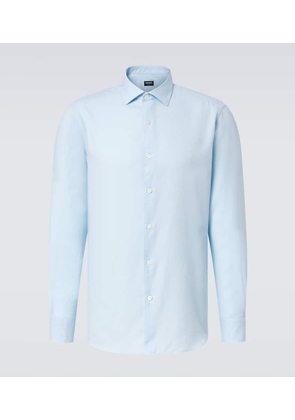 Zegna Cotton and cashmere shirt