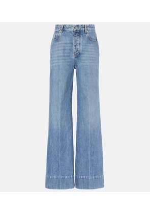 Bottega Veneta High-rise wide-leg jeans