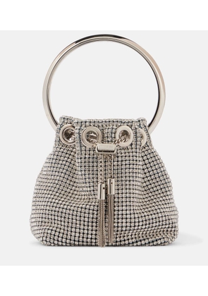 Jimmy Choo Bon Bon Micro embellished bucket bag