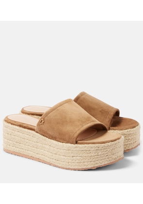 Gianvito Rossi Suede espadrilles