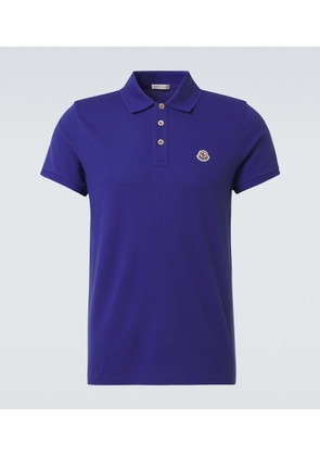 Moncler Logo cotton polo shirt