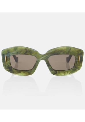 Loewe Screen Anagram rectangular sunglasses