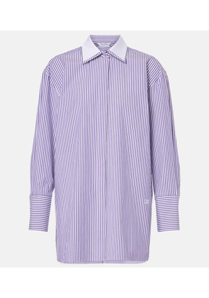 Max Mara Tubinga striped poplin shirt