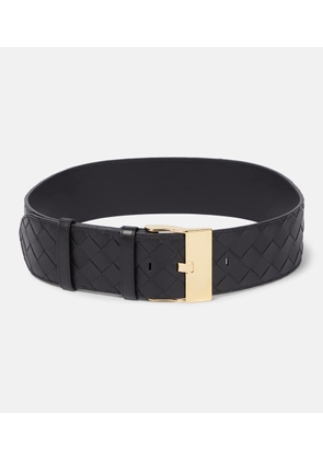 Bottega Veneta Watch Intrecciato leather belt