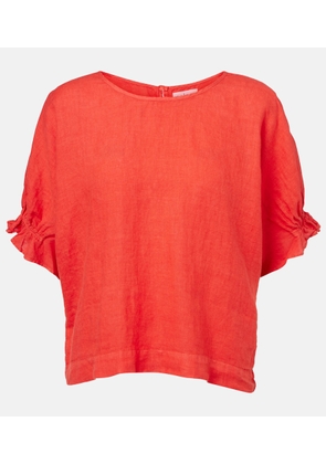 Velvet Emily linen top