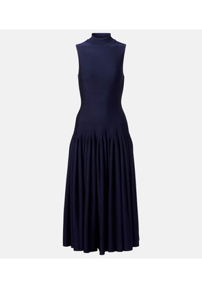 Alaia Godet midi dress