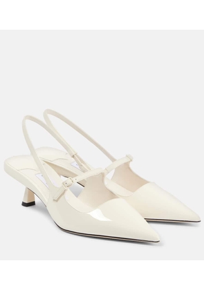 Jimmy Choo Didi 45 patent leather slingback pumps