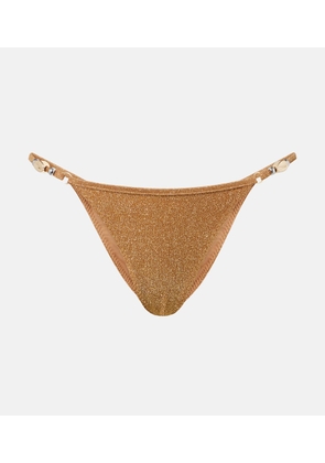 Same Shell embellished bikini bottoms