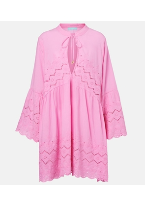Melissa Odabash Sebenna embroidered cotton kaftan