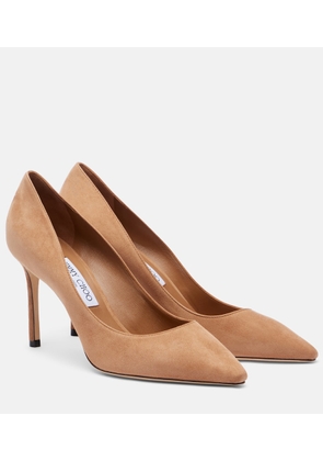 Jimmy Choo Romy 85 suede pumps