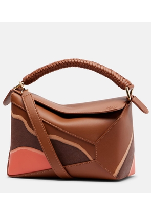 Loewe Puzzle Edge Small leather tote bag