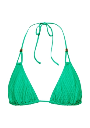 Heidi Klein Textured triangle bikini top