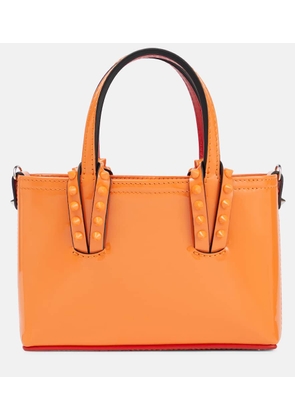 Christian Louboutin Cabata Nano patent leather tote bag