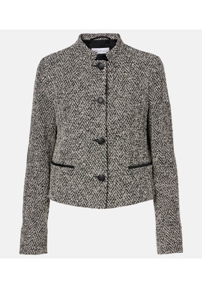 Max Mara Donald cotton and wool-blend jacket