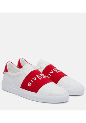 Givenchy Urban Street logo leather slip-on sneakers