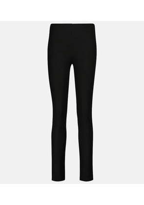 Joseph High-rise stretch-gabardine leggings