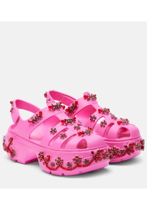 Simone Rocha x Crocs Stomp Fisherman platform sandals