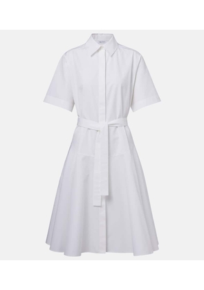McQueen Cotton poplin shirt dress