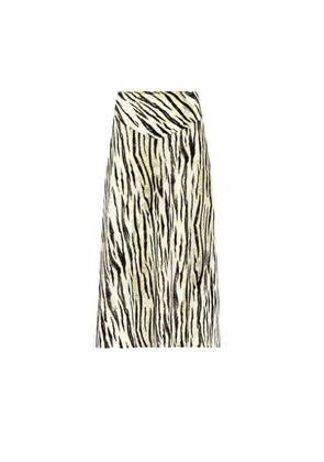 Baum und Pferdgarten Senga tiger-print midi skirt