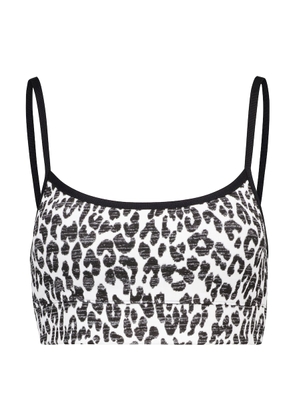 The Upside Natacha leopard-print sports bra