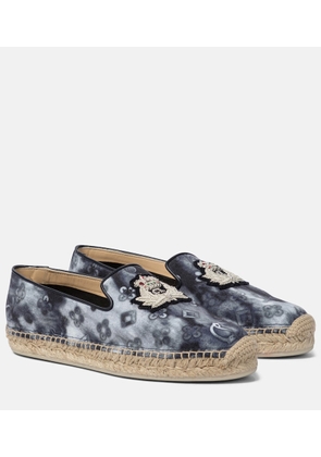 Christian Louboutin Nanou Orlato denim espadrilles