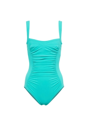 Karla Colletto Basics ruched swimsuit