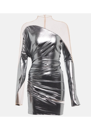 Mugler Paneled minidress