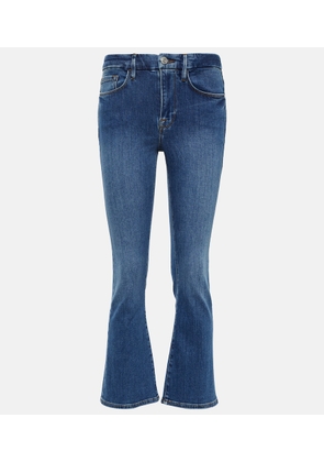 Frame Le Crop Mini mid-rise bootcut jeans