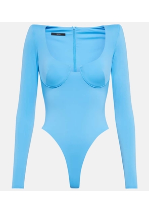 Alex Perry Della long-sleeve bodysuit