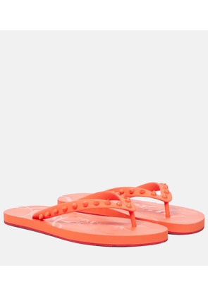 Christian Louboutin Loubi Flip thong sandals