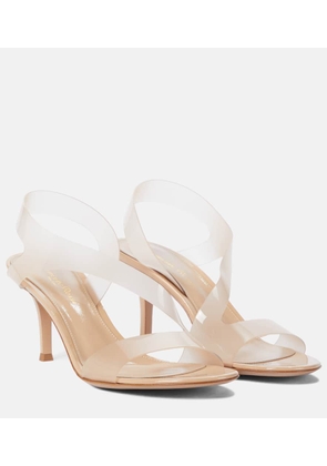 Gianvito Rossi Metropolis 70 PVC slingback sandals