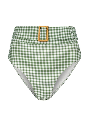 Alexandra Miro Ursula gingham bikini bottoms
