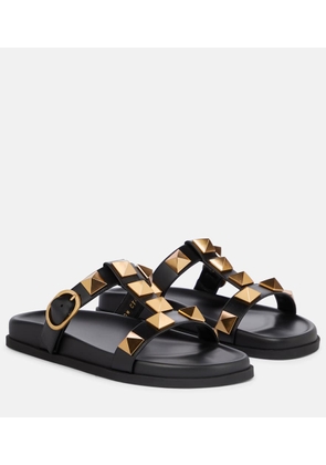 Valentino Garavani Roman Stud leather slides