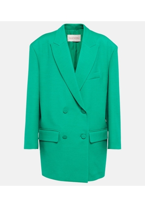 Valentino Crepe Couture double-breasted blazer