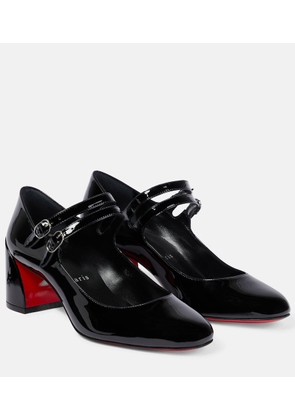 Christian Louboutin Miss Jane 55 patent leather pumps