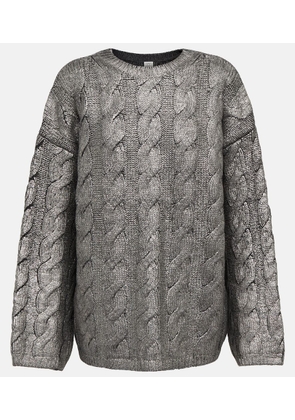 Toteme Cable-knit wool sweater