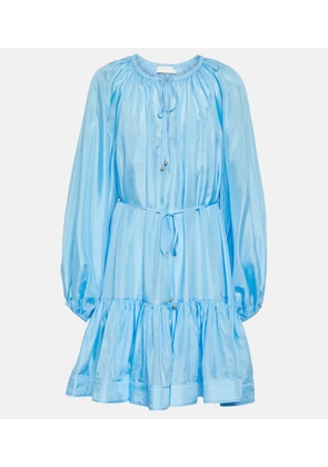 Zimmermann Halcyon silk minidress