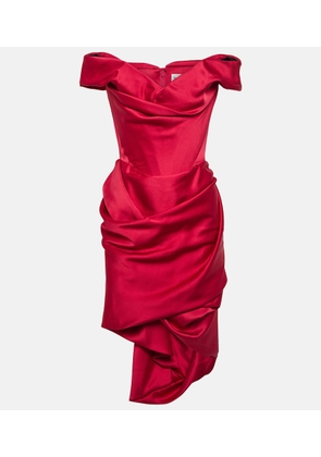 Vivienne Westwood Nova Cora crepe satin minidress