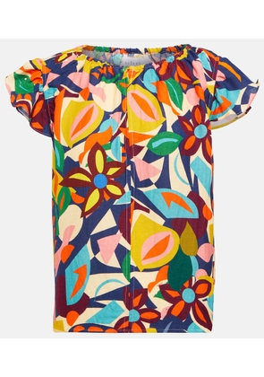 Velvet Teresa printed top