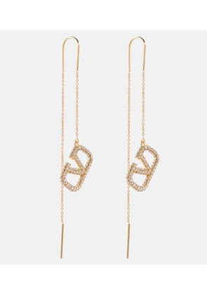 Valentino VLogo Signature embellished earrings
