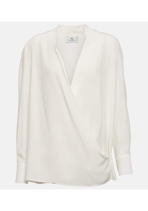 Etro Silk crepe de chine blouse