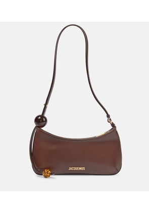 Jacquemus Le Bisou Perle leather shoulder bag